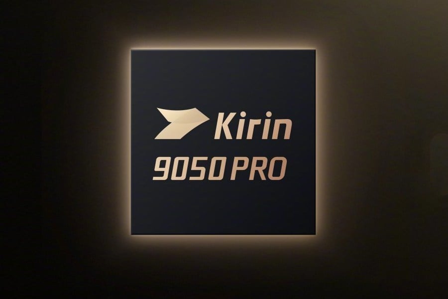 Huawei Kirin 9050 Pro chip branding graphic